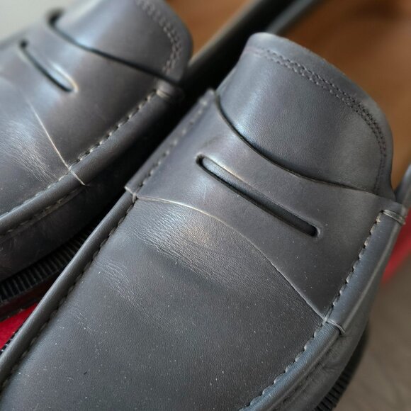 Salvatore Ferragamo Gray Penny Loafer | US 7 EE | Rare | Excellent main image 11